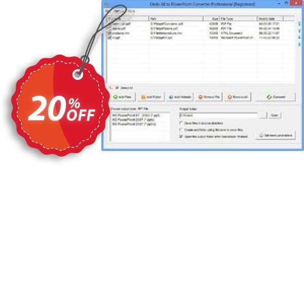 Okdo All to PowerPoint Converter Make4fun promotion codes