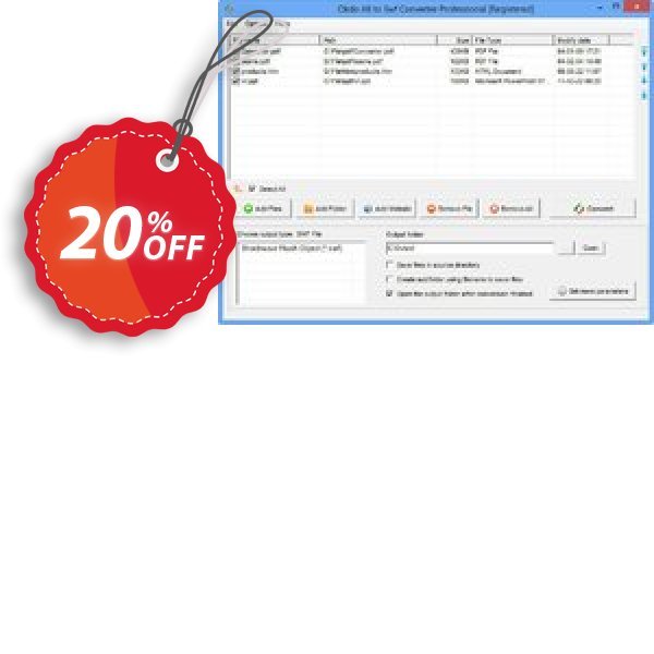 Okdo All to Swf Converter Make4fun promotion codes