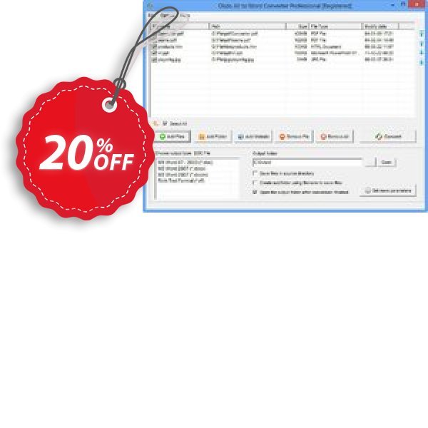 Okdo All to Word Converter Make4fun promotion codes