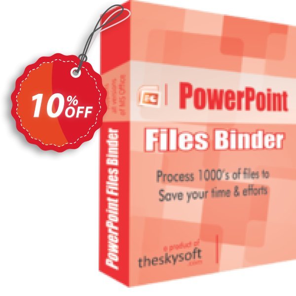 TheSkySoft PowerPoint Files Binder Coupon, discount 10%Discount. Promotion: big offer code of PowerPoint Files Binder 2024