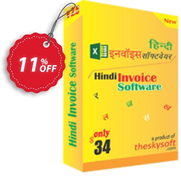 TheSkySoft Hindi Invoice Software Coupon, discount 10%Discount. Promotion: dreaded promo code of Hindi Invoice Software 2024