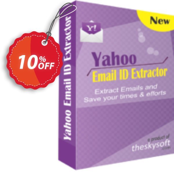 TheSkySoft Yahoo Email ID Extractor Coupon, discount 10%Discount. Promotion: impressive offer code of Yahoo Email ID Extractor 2024