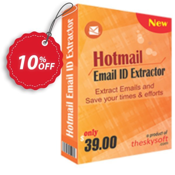 TheSkySoft Hotmail Email ID Extractor Coupon, discount 10%Discount. Promotion: awful discount code of Hotmail Email ID Extractor 2024