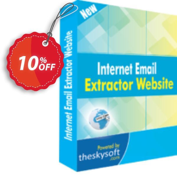 TheSkySoft Internet Email Extractor Website Coupon, discount 10%Discount. Promotion: staggering promo code of Internet Email Extractor Website 2024