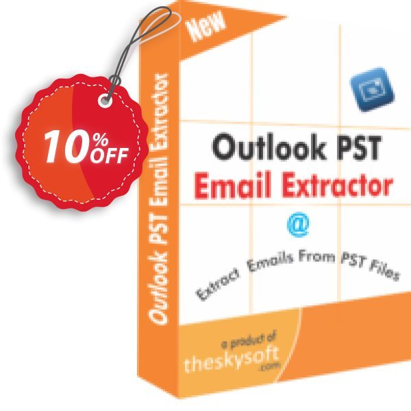 TheSkySoft Outlook PST Email Extractor Coupon, discount 10%Discount. Promotion: imposing promotions code of Outlook PST Email Extractor 2024