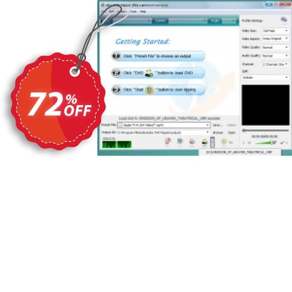 idoo DVD Ripper Coupon, discount 70% off (Ann Video Converter +idoo DVD Ripper Pro). Promotion: wondrous sales code of idoo DVD Ripper 2024