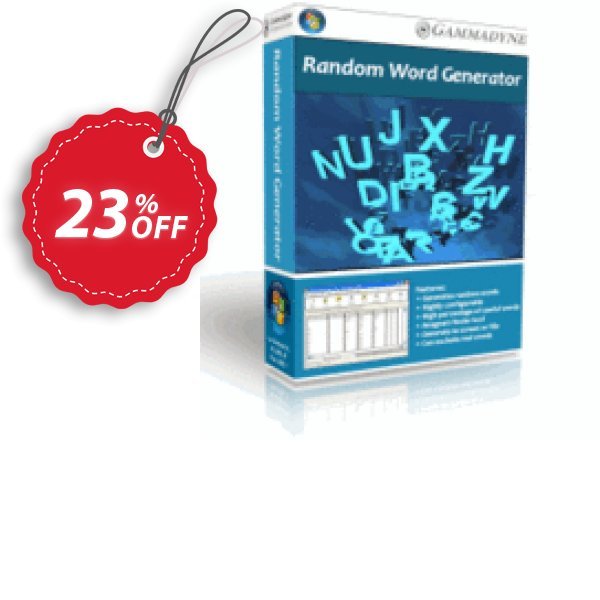 Random Word Generator Coupon, discount Random Word Generator amazing discounts code 2024. Promotion: amazing discounts code of Random Word Generator 2024