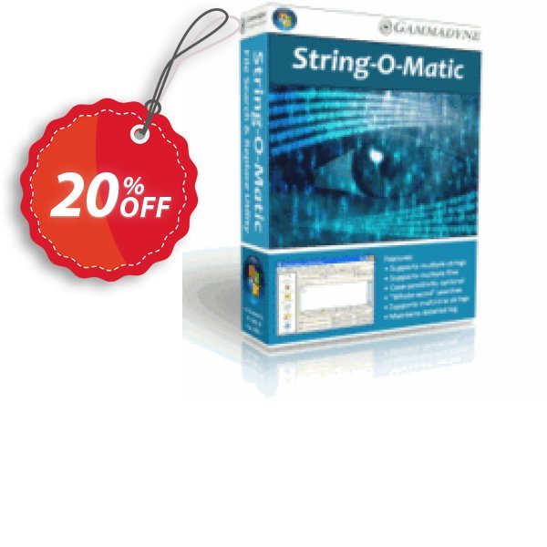 String-O-Matic Coupon, discount String-O-Matic staggering offer code 2024. Promotion: staggering offer code of String-O-Matic 2024
