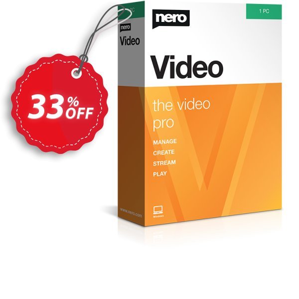 Nero Video 2025 Coupon, discount An incredible Valentine's Day offer. Promotion: Staggering deals code of Nero Video 2024, tested & approved