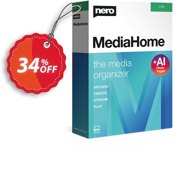 Nero MediaHome 2024 Coupon, discount 34% OFF Nero MediaHome 2024, verified. Promotion: Staggering deals code of Nero MediaHome 2024, tested & approved