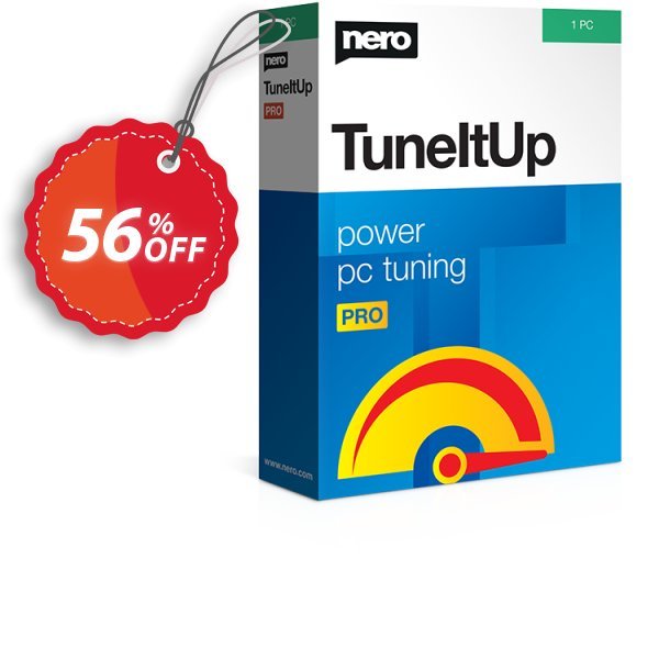 Nero TuneItUp PRO Coupon, discount An incredible Valentine's Day offer. Promotion: amazing deals code of Nero TuneItUp PRO - 1-year license/yearly subscription 2024