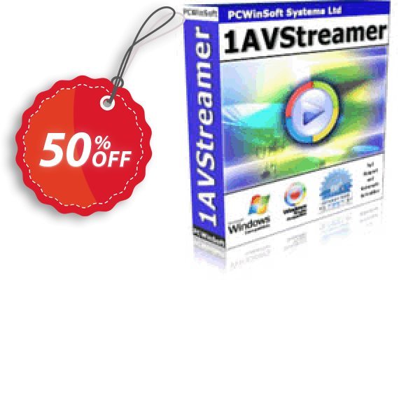 1AVStreamer Coupon, discount GLOBAL50PERCENT. Promotion: stirring deals code of 1AVStreamer 2024