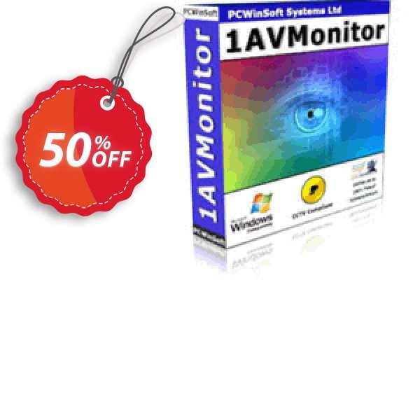 1AVMonitor Coupon, discount GLOBAL50PERCENT. Promotion: big discount code of 1AVMonitor 2024