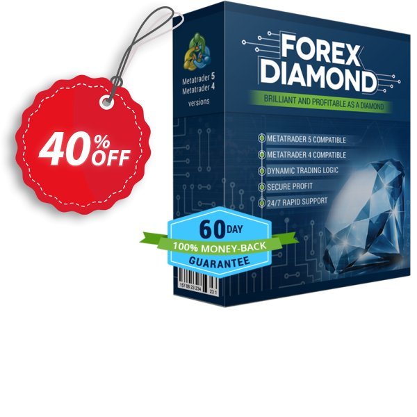 Forex Diamond EA Coupon, discount Forex Diamond EA Single License Awful deals code 2024. Promotion: Awful deals code of Forex Diamond EA Single License 2024