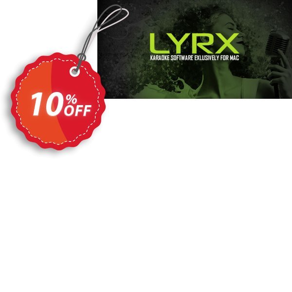 LYRX Karaoke Software MAC/WINDOWS, Includes Activation For 3 MAChines Coupon, discount Stay Home, Stay Calm, and Mix Music. Promotion: marvelous sales code of LYRX Karaoke Software MAC/WINDOWS (Includes Activation For 3 Machines) 2024