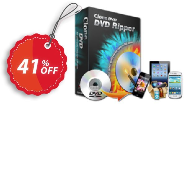 CloneDVD DVD Ripper Yearly/1 PC Coupon, discount CloneDVD DVD Ripper 1 year/1 PC amazing promotions code 2024. Promotion: amazing promotions code of CloneDVD DVD Ripper 1 year/1 PC 2024