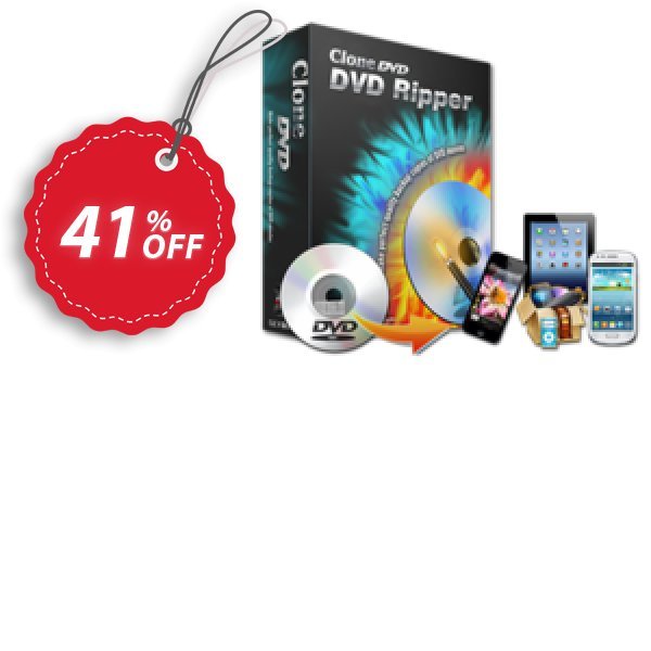 CloneDVD DVD Ripper 2 years/1 PC Coupon, discount CloneDVD DVD Ripper 2 years/1 PC super sales code 2024. Promotion: super sales code of CloneDVD DVD Ripper 2 years/1 PC 2024