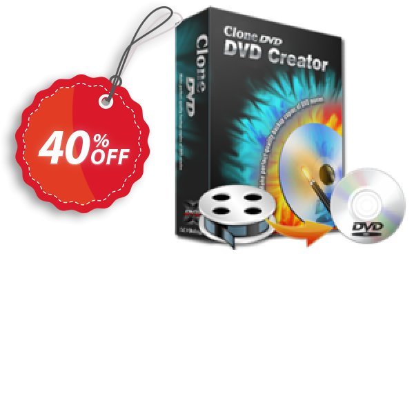 CloneDVD DVD Creator lifetime/1 PC Coupon, discount CloneDVD DVD Creator lifetime/1 PC stirring discounts code 2024. Promotion: stirring discounts code of CloneDVD DVD Creator lifetime/1 PC 2024