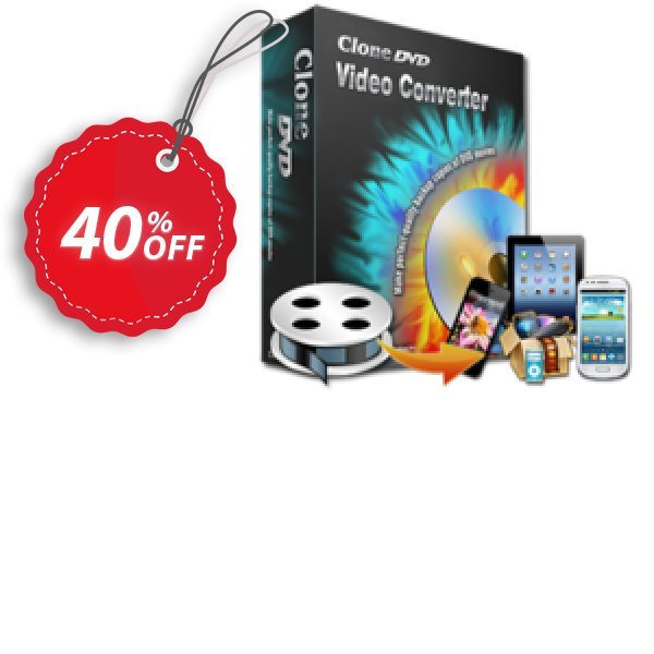 CloneDVD Video Converter lifetime/1 PC Coupon, discount CloneDVD Video Converter lifetime/1 PC wonderful offer code 2025. Promotion: wonderful offer code of CloneDVD Video Converter lifetime/1 PC 2024