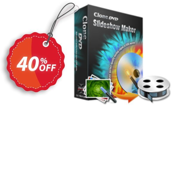 CloneDVD Slideshow Maker lifetime/1 PC Coupon, discount CloneDVD Slideshow Maker lifetime/1 PC stirring sales code 2024. Promotion: stirring sales code of CloneDVD Slideshow Maker lifetime/1 PC 2024