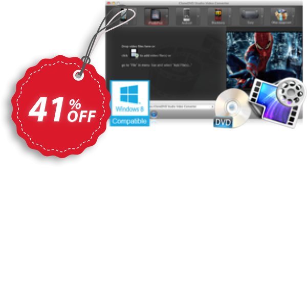 Video Converter for MAC lifetime/1 PC Coupon, discount Video Converter for Mac lifetime/1 PC hottest sales code 2025. Promotion: hottest sales code of Video Converter for Mac lifetime/1 PC 2024