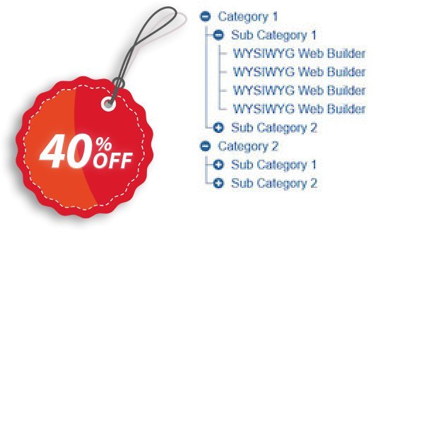 TreeView Menu Extension for WYSIWYG Web Builder Coupon, discount Summer Sale. Promotion: formidable deals code of TreeView Menu Extension for WYSIWYG Web Builder 2024