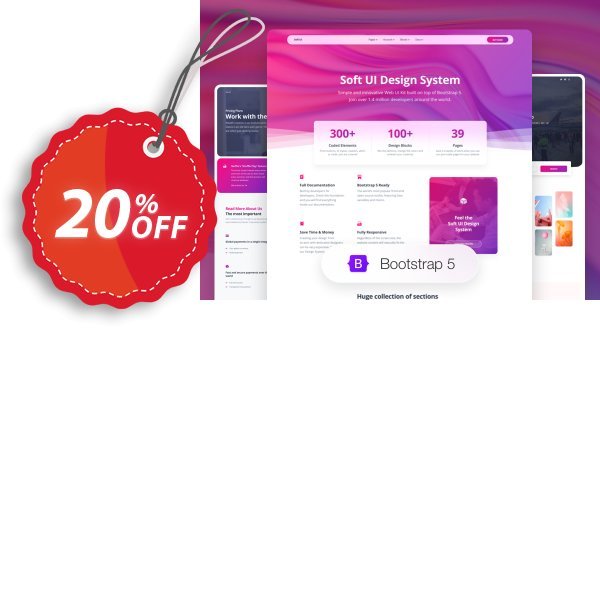 Soft UI Design System PRO Freelancer Annual Coupon, discount 20% OFF Soft UI Design System PRO Freelancer Annual, verified. Promotion: Wondrous promo code of Soft UI Design System PRO Freelancer Annual, tested & approved