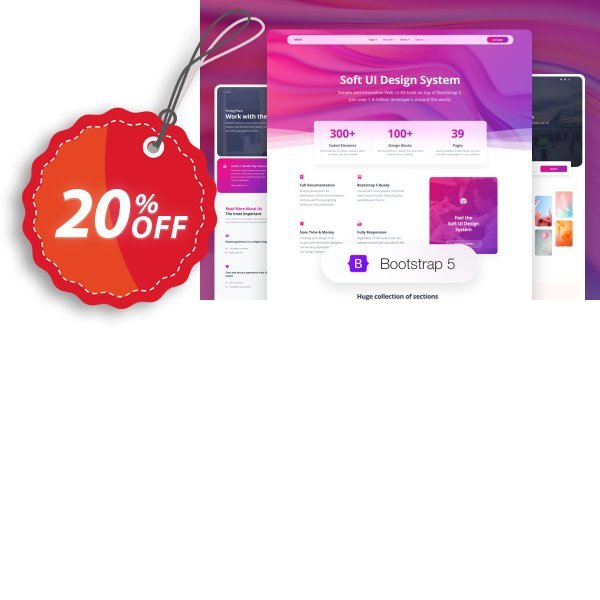 Soft UI Design System PRO Company Annual Coupon, discount 20% OFF Soft UI Design System PRO Company Annual, verified. Promotion: Wondrous promo code of Soft UI Design System PRO Company Annual, tested & approved