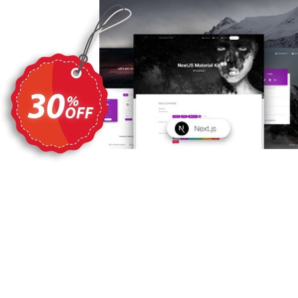 NextJS Material Kit PRO Coupon, discount NextJS Material Kit PRO Awesome sales code 2025. Promotion: Impressive sales code of NextJS Material Kit PRO 2024