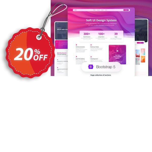 Soft UI Design System PRO Enterprise Annual Coupon, discount 20% OFF Soft UI Design System PRO Enterprise Annual, verified. Promotion: Wondrous promo code of Soft UI Design System PRO Enterprise Annual, tested & approved