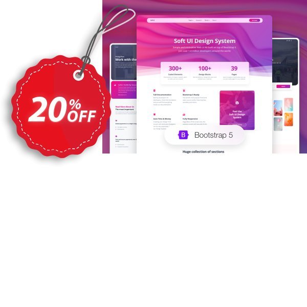 Soft UI Design System PRO Freelancer Lifetime Coupon, discount 20% OFF Soft UI Design System PRO Freelancer Lifetime, verified. Promotion: Wondrous promo code of Soft UI Design System PRO Freelancer Lifetime, tested & approved