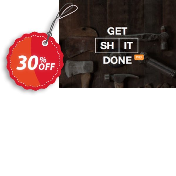 Get Shit Done Pro Coupon, discount Get Shit Done Pro Staggering discount code 2025. Promotion: impressive promotions code of Get Shit Done Pro 2024