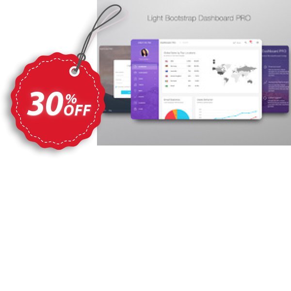 Light Bootstrap Dashboard Pro Coupon, discount Light Bootstrap Dashboard Pro Super sales code 2025. Promotion: hottest discount code of Light Bootstrap Dashboard Pro 2024