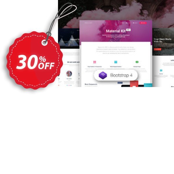 Creative-tim Material Kit PRO - Bootstrap 4 Coupon, discount Material Kit PRO - Bootstrap 4 wondrous promo code 2024. Promotion: wondrous promo code of Material Kit PRO - Bootstrap 4 2024