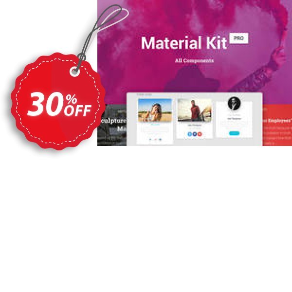 Material Kit PRO, PSD&Sketch  Coupon, discount YK6K. Promotion: formidable sales code of Material Kit PRO (PSD&Sketch) 2024