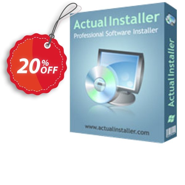 Actual Installer Pro Coupon, discount Actual Installer Pro dreaded discount code 2024. Promotion: dreaded discount code of Actual Installer Pro 2024