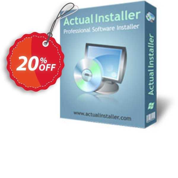 Actual Installer Pro Coupon, discount Actual Installer Pro impressive offer code 2025. Promotion: impressive offer code of Actual Installer Pro 2024