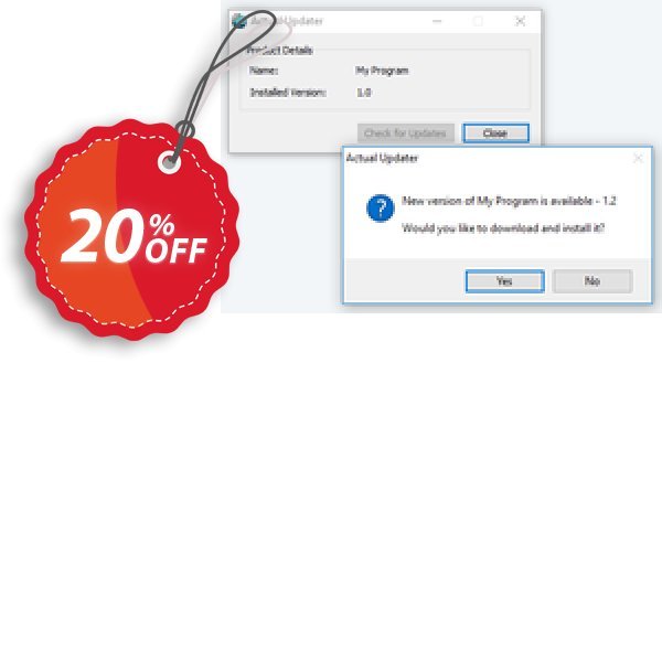 Actual Updater Coupon, discount Actual Updater staggering deals code 2024. Promotion: staggering deals code of Actual Updater 2024