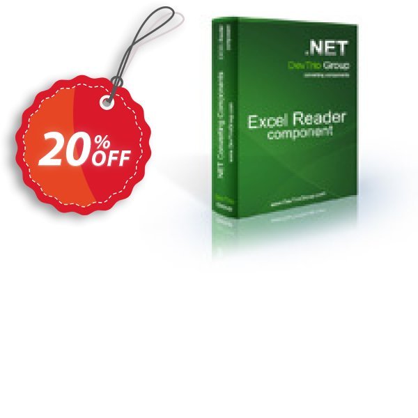 Excel Reader .NET - Site Plan Coupon, discount Excel Reader .NET - Site License imposing discounts code 2024. Promotion: imposing discounts code of Excel Reader .NET - Site License 2024
