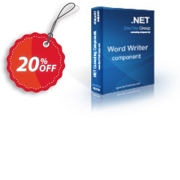Word Writer .NET - 4 Developer Plan Coupon, discount Word Writer .NET - 4 Developer License awesome offer code 2024. Promotion: awesome offer code of Word Writer .NET - 4 Developer License 2024