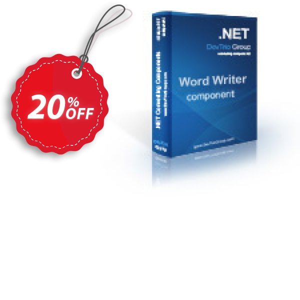 Word Writer .NET - Source Code Plan Coupon, discount Word Writer .NET - Source Code License best deals code 2024. Promotion: best deals code of Word Writer .NET - Source Code License 2024