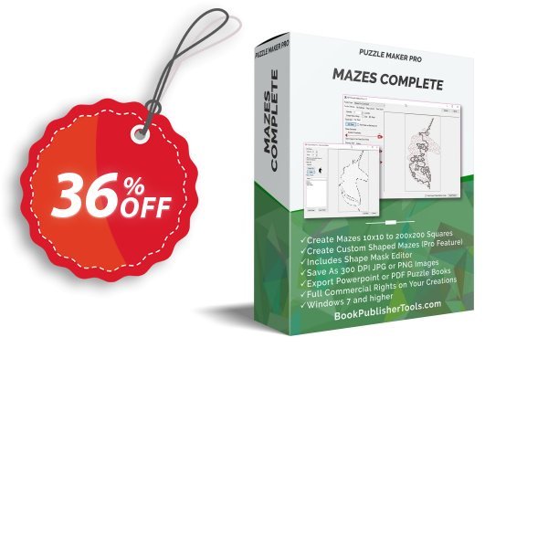 Puzzle Maker Pro - Standard and Shaped Mazes 2D Coupon, discount Puzzle Maker Pro - Standard and Shaped Mazes 2D Big sales code 2025. Promotion: awesome promo code of Puzzle Maker Mazes Pro 2024