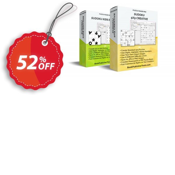 Puzzle Maker Pro - Sudoku Bundle 1, Sudoku Pro and Sudoku Kids Edition Coupon, discount Puzzle Maker Pro Bundle 1 - Sudoku Pro and Sudoku Kids Edition special promo code 2025. Promotion: special promo code of Puzzle Maker Pro Bundle 1 - Sudoku Pro and Sudoku Kids Edition 2024