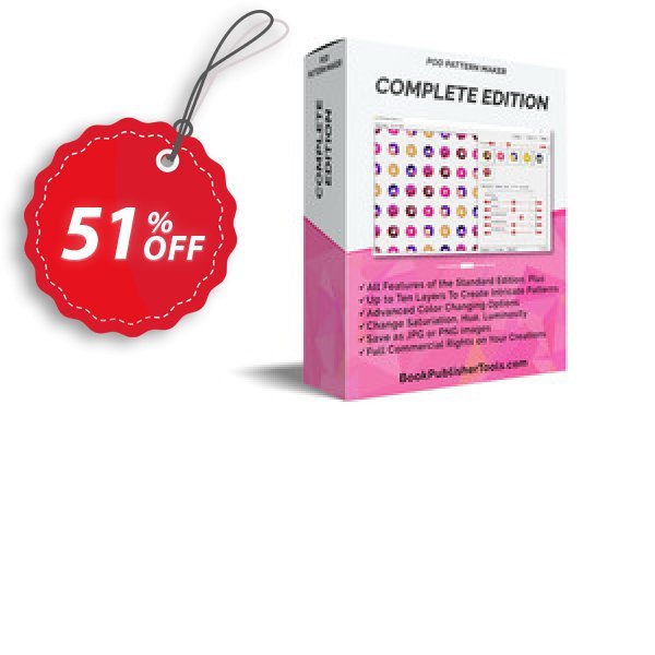POD Pattern Maker Complete Edition Coupon, discount POD Pattern Maker Complete Edition Amazing offer code 2025. Promotion: Awful deals code of POD Pattern Maker Complete Edition 2024