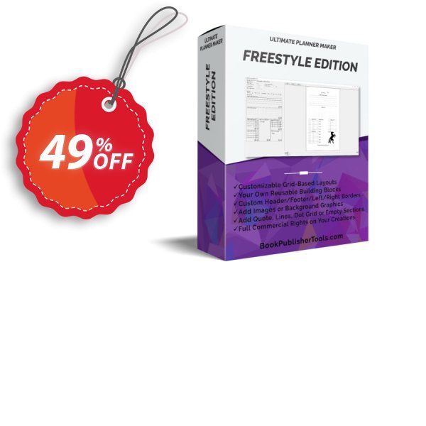 Ultimate Planner Maker - FreeStyle Edition Coupon, discount Ultimate Planner Maker - FreeStyle Edition Awful promo code 2024. Promotion: Awful promo code of Ultimate Planner Maker - FreeStyle Edition 2024