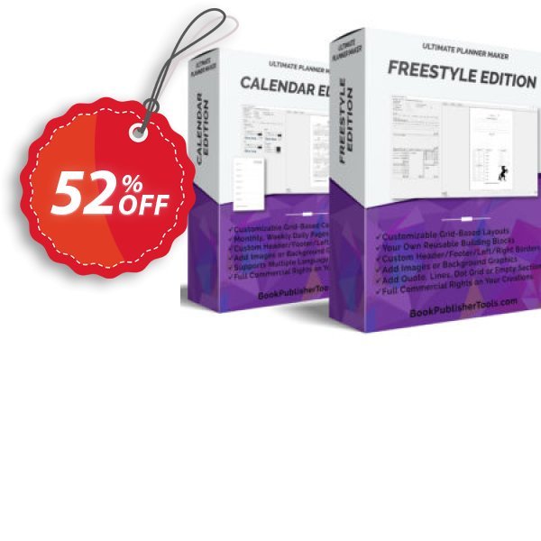 Ultimate Planner Maker - Bundle Edition Coupon, discount Ultimate Planner Maker - Bundle Edition Awesome promo code 2025. Promotion: Exclusive discount code of Ultimate Planner Maker - Bundle Edition 2024