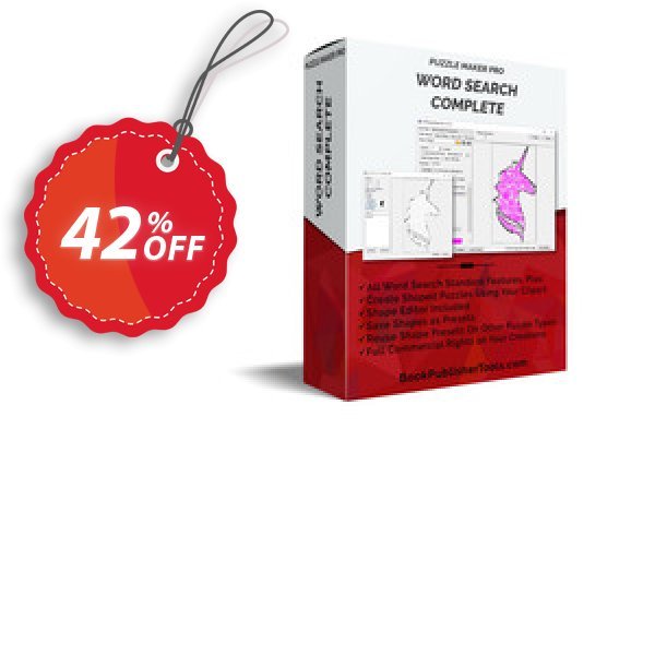 Puzzle Maker Pro - Word Search Complete Coupon, discount Puzzle Maker Pro - Word Search Complete Imposing discount code 2025. Promotion: Staggering offer code of Puzzle Maker Pro - Word Search Complete 2024