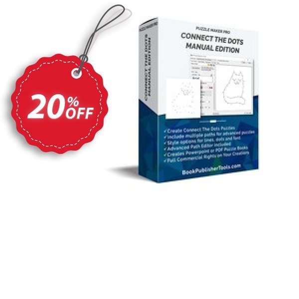 Puzzle Maker Pro - Connect the Dots - Manual Edition Coupon, discount Puzzle Maker Pro - Connect the Dots - Manual Edition Stirring discounts code 2024. Promotion: Stirring discounts code of Puzzle Maker Pro - Connect the Dots - Manual Edition 2024