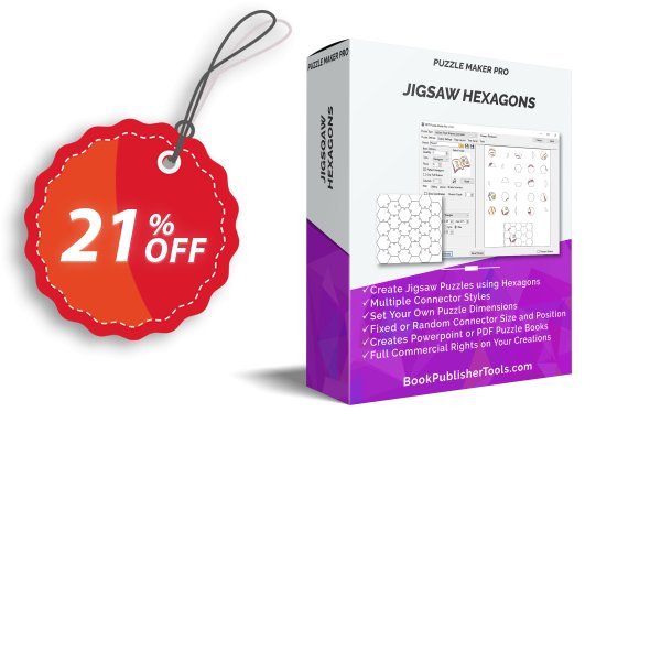 Puzzle Maker Pro - JigSaw Hexagons Coupon, discount Puzzle Maker Pro - JigSaw Hexagons Impressive sales code 2025. Promotion: Impressive sales code of Puzzle Maker Pro - JigSaw Hexagons 2024