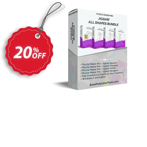 Puzzle Maker Pro - JigSaw All Shapes Bundle Coupon, discount Puzzle Maker Pro - JigSaw All Shapes Bundle Best offer code 2025. Promotion: Best offer code of Puzzle Maker Pro - JigSaw All Shapes Bundle 2024